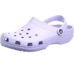 Brand New Unisex Lavendar Crocs! NWT W SIZE 10 M size